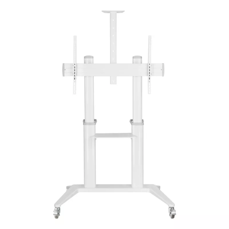 Carrello/supporto multimediale Techly ICA-TR49W bianco per schermo piatto