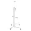 Carrello/supporto multimediale Techly ICA-TR49W bianco per schermo piatto