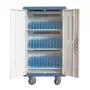 Carrello stazione di ricarica ventilata Techly 30 notebook o smartphone nero/grigio