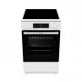 Gorenje GEIT5C60WPG cucina elettrica freestanding piano cottura a induzione a zone bianco