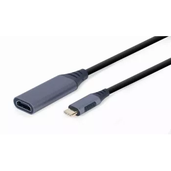 Cavo adattatore video GEMBIRD USB Type-C a HDMI A-USB3C-HDMI-01, 0,15 m, grigio