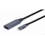 Cavo adattatore video GEMBIRD USB Type-C a HDMI A-USB3C-HDMI-01, 0,15 m, grigio