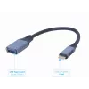 Cavo GEMBIRD USB 3.0 OTG Type-C a USB Type-A (CM/AF), grigio spazio