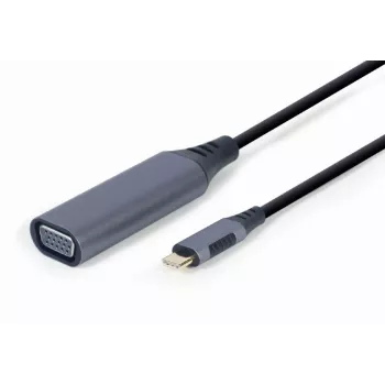 Adattatore GEMBIRD USB Type-C a VGA, 15 cm, grigio spazio