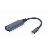 Adattatore GEMBIRD USB Type-C a VGA, 15 cm, grigio spazio
