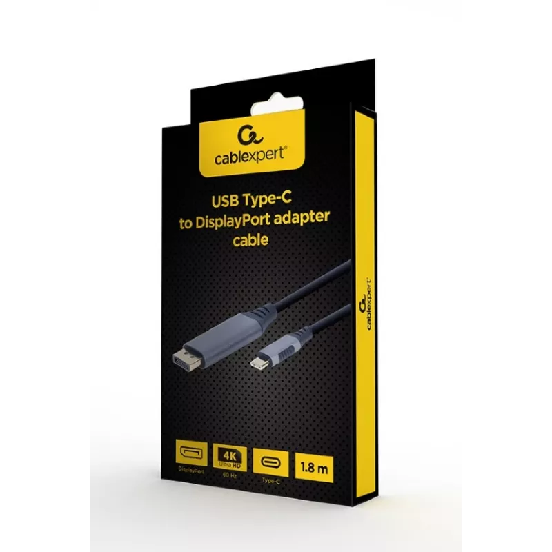 Cavo adattatore video Gembird CC-USB3C-DPF-01-6 1,8 m USB Type-C a DisplayPort