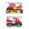 Lena TRUXX SM04535, camion dei pompieri, 2 anno/i, gomma, acciaio, grigio, rosso