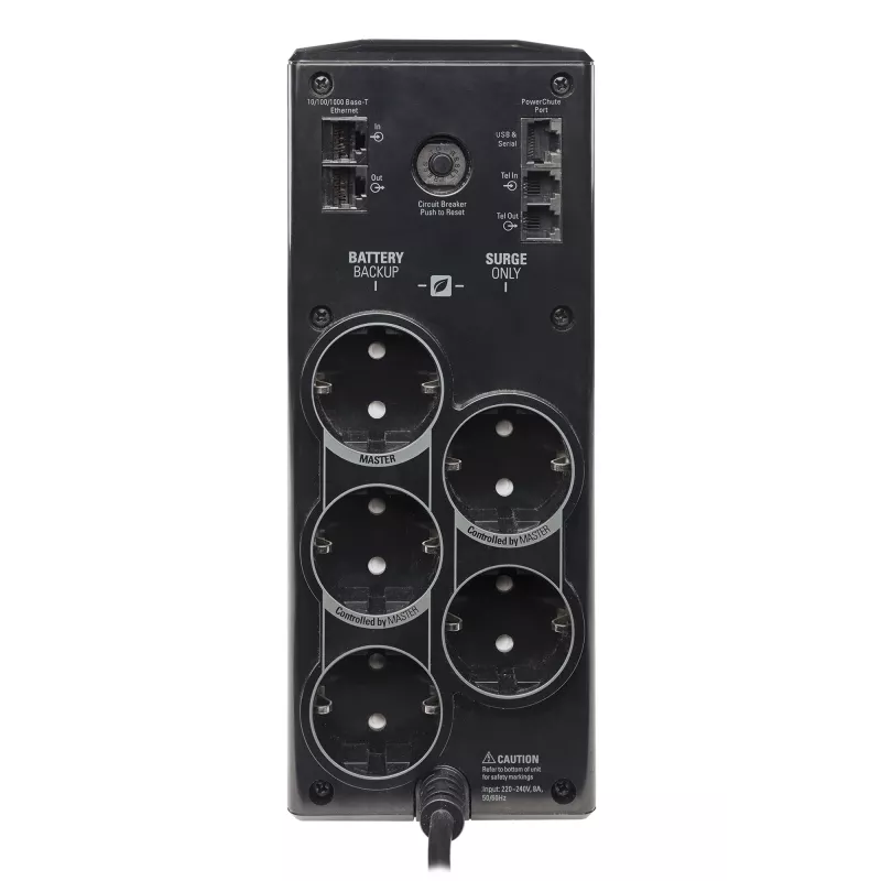 APC Back-UPS Pro BR900G-GR gruppo di continuità UPS, 900VA/540W, Line-Interactive, 230V, 5x Schuko, AVR, LCD, USB