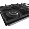 Gorenje GTW641EB piano cottura nero da incasso 60 cm gas 4 zona/e