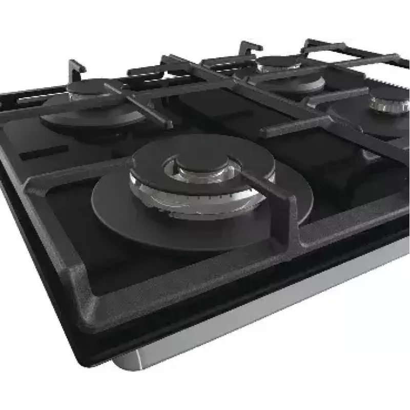 Gorenje GTW641EB piano cottura nero da incasso 60 cm gas 4 zona/e