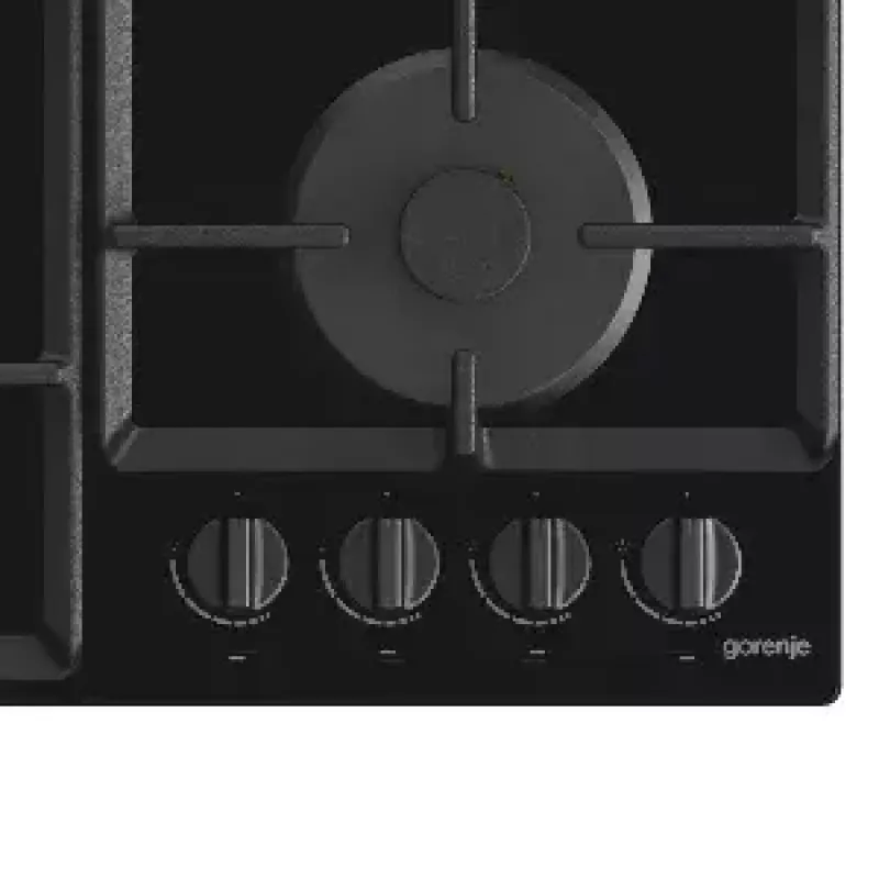 Gorenje GTW641EB piano cottura nero da incasso 60 cm gas 4 zona/e