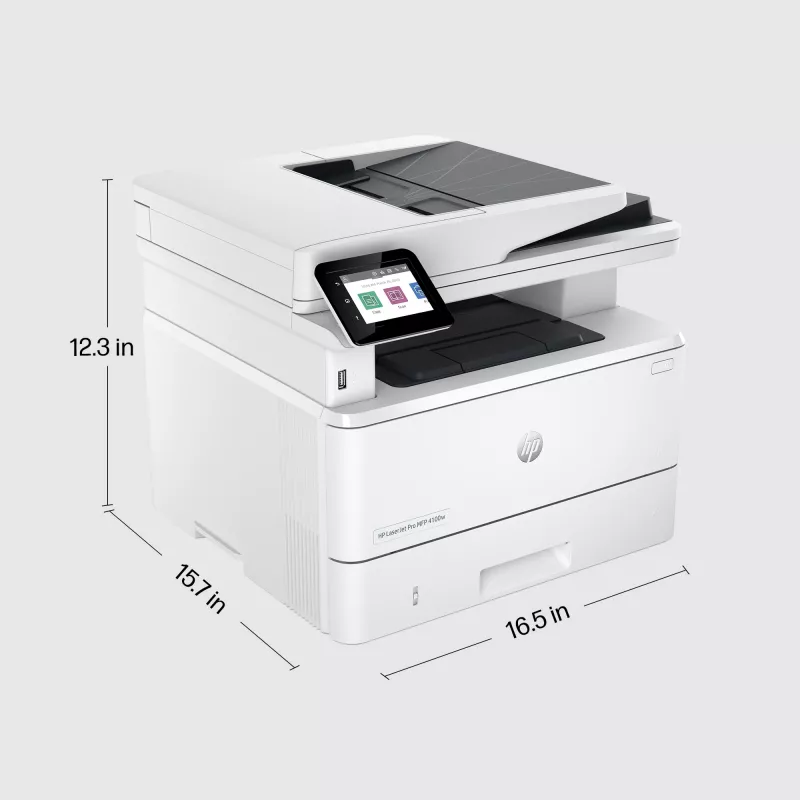 Stampante multifunzione HP LaserJet Pro MFP 4102fdw laser mono stampa