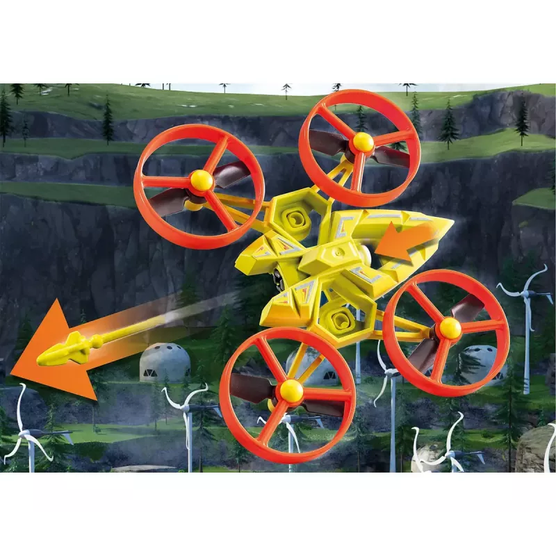 Set di gioco azione/avventura Playmobil Dragons 71084 multicolore