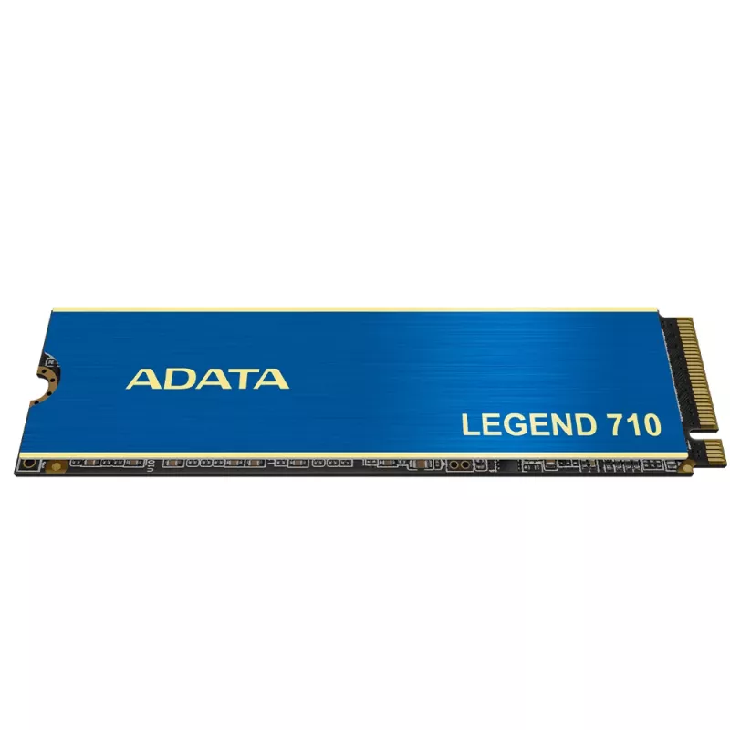 SSD M.2 ADATA LEGEND 710 256 GB — PCIe 3.0 NVMe, lettura 2100 MB/s, scrittura 1000 MB/s