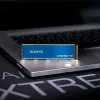 SSD M.2 ADATA LEGEND 710 256 GB — PCIe 3.0 NVMe, lettura 2100 MB/s, scrittura 1000 MB/s