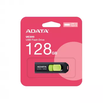 ADATA ACHO-UC300-128G-RNB unità flash USB 128 GB USB Type-C 3.2 Gen 1 (3.1 Gen 1) nero