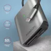 Axagon CRE-S3C lettore di schede di memoria in alluminio high speed USB-C 3.2 Gen 1, 3 slot, UHS-II