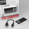 Axagon CRE-X1 lettore di schede esterno 5 slot, CF, CF Type II, MMC, MMC Mobile, MMCmicro, MS Duo, MS PRO, Memory Stick (MS), MicroDrive, MicroSD...,