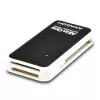 Axagon CRE-X1 lettore di schede esterno 5 slot, CF, CF Type II, MMC, MMC Mobile, MMCmicro, MS Duo, MS PRO, Memory Stick (MS), MicroDrive, MicroSD...,