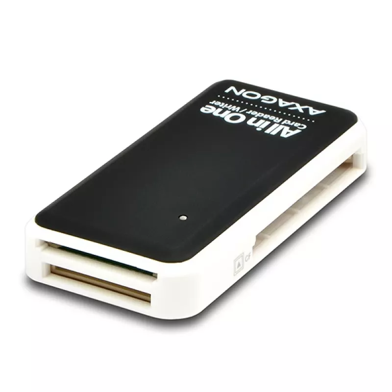 Axagon CRE-X1 lettore di schede esterno 5 slot, CF, CF Type II, MMC, MMC Mobile, MMCmicro, MS Duo, MS PRO, Memory Stick (MS), MicroDrive, MicroSD...,