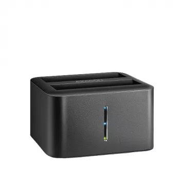 Axagon ADSA-D25 docking station mini SuperSpeed USB DUAL per SSD/HDD 2.5 pollici
