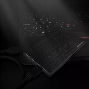 Axagon EE25-XA6 case esterno compatto in alluminio USB 3.2 Gen 1 - SATA 6G per SSD/HDD 2,5 pollici