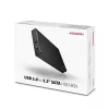 Axagon EE35-XA3 case esterno compatto in alluminio USB 3.2 Gen 1 SATA per dischi 3,5 pollici