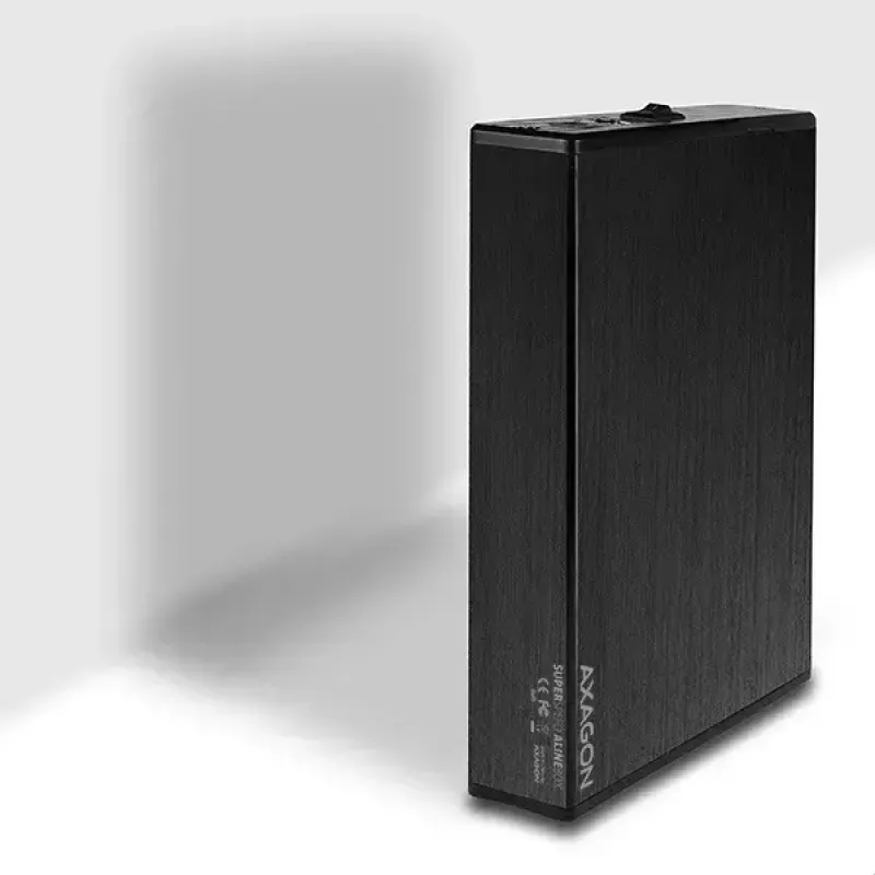 Axagon EE35-XA3 case esterno compatto in alluminio USB 3.2 Gen 1 SATA per dischi 3,5 pollici