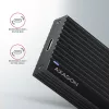 Axagon EEM2-GTR case esterno in metallo USB-C 3.2 Gen 2 per SSD M.2 NVMe