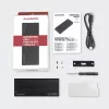 Axagon EEM2-GTR case esterno in metallo USB-C 3.2 Gen 2 per SSD M.2 NVMe