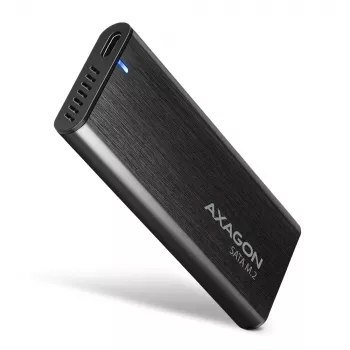 Case per SSD Axagon EEM2-SBC USB-C 3.2 Gen 2 nero M.2