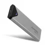 Axagon EEM2-UG2 case esterno in metallo USB-C 10Gbps per SSD M.2 NVMe. Argento