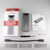 Axagon EEM2-UG2 case esterno in metallo USB-C 10Gbps per SSD M.2 NVMe. Argento