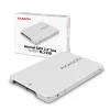 Axagon RSS-M2SD box interna in ALU 2,5 pollici SATA - SSD M.2 SATA, argento