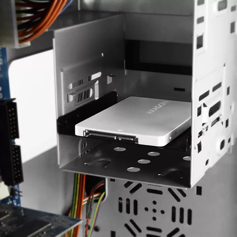 Axagon RSS-M2SD box interna in ALU 2,5 pollici SATA - SSD M.2 SATA, argento
