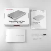 Axagon RSS-M2SD box interna in ALU 2,5 pollici SATA - SSD M.2 SATA, argento
