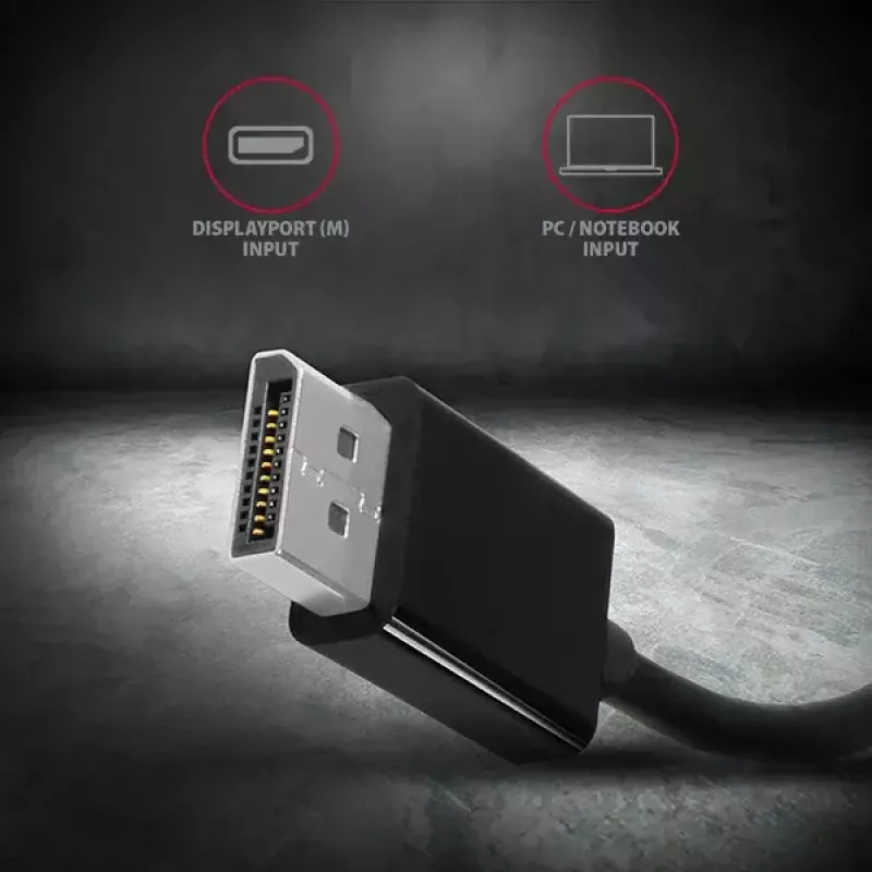 Adattatore per cavo video Axagon RVD-VGN DisplayPort a VGA 0,16 m
