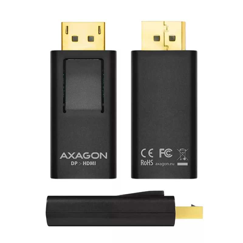 Convertitore di genere per cavi Axagon RVD-HI DisplayPort a HDMI nero