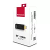 Convertitore di genere per cavi Axagon RVD-HI DisplayPort a HDMI nero