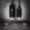Axagon RVD-HI14C2 cavo DisplayPort -> HDMI 1.4 1,8m, 4K/30Hz