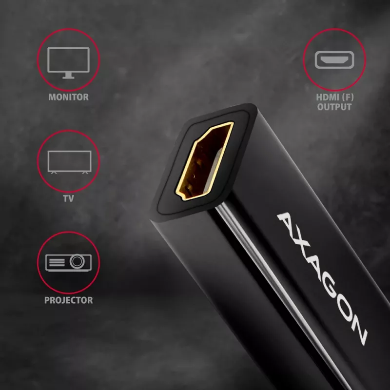Axagon RVD-HI14N adattatore DisplayPort -> HDMI 1.4 4K/30Hz