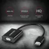 Axagon RVH-VGAN adattatore HDMI -> VGA FullHD, 1920x1200, uscita audio, alimentazione