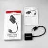 Axagon RVH-VGAN adattatore HDMI -> VGA FullHD, 1920x1200, uscita audio, alimentazione