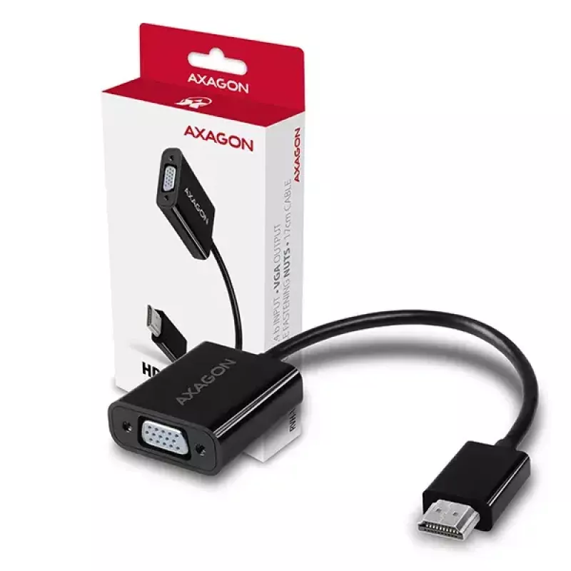 Axagon RVH-VGN adattatore HDMI -> VGA FullHD, 1920x1200