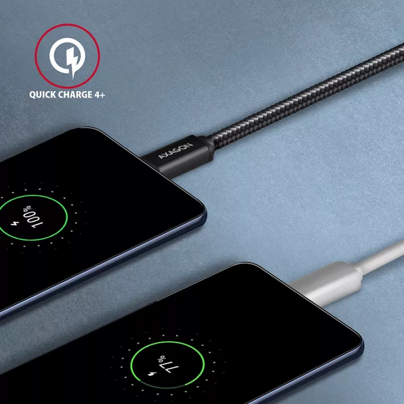 Axagon BUCM3-AM20AB SPEED cavo USB-C <> USB-A 3.2 Gen 1 2 m