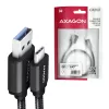 Axagon BUCM3-AM20AB SPEED cavo USB-C <> USB-A 3.2 Gen 1 2 m