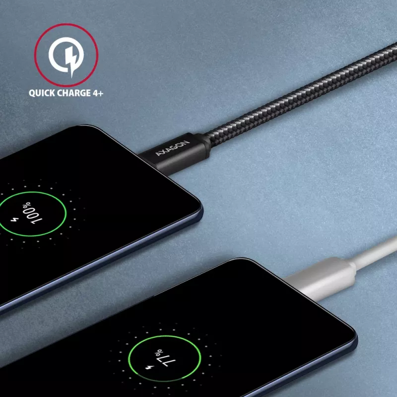 Axagon BUCM3-CM20AB SPEED cavo USB-C <> USB-C 3.2 Gen 1 2 m