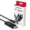 Axagon RVC-DPC cavo USB-C -> DisplayPort 1,8m 4K/60Hz