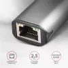 AXAGON ADE-25R adattatore da USB-A 3.2 Gen 1 a 2,5 Gigabit Ethernet, grigio