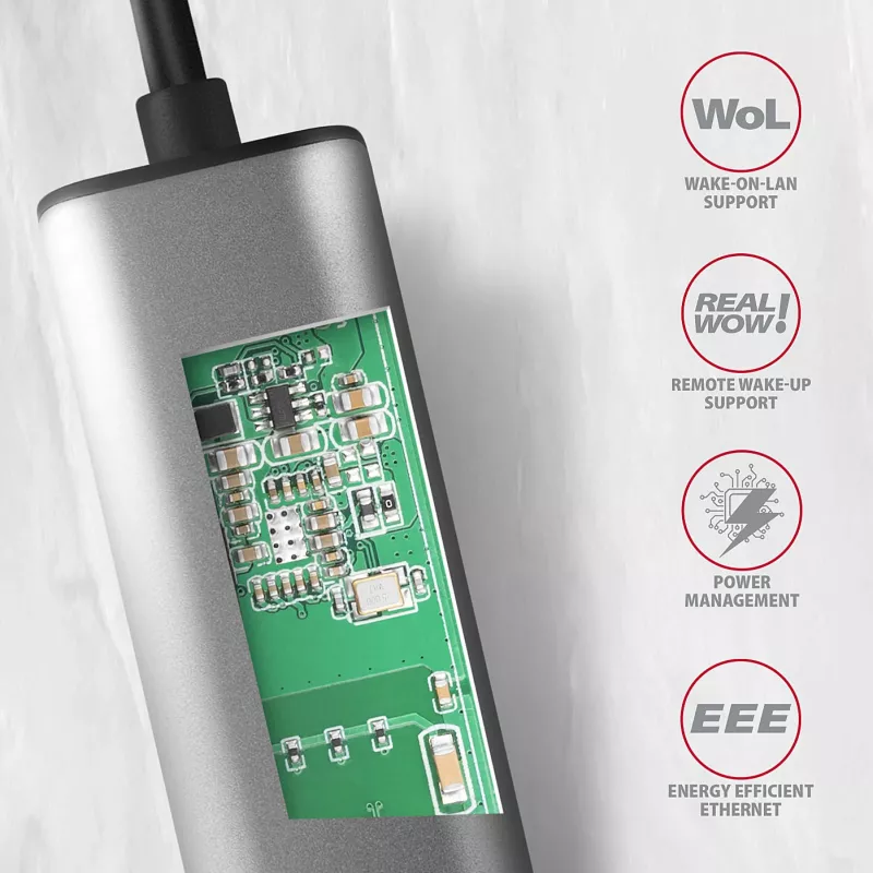 Axagon ADE-25RC adattatore SuperSpeed USB-C 2,5 Gigabit Ethernet